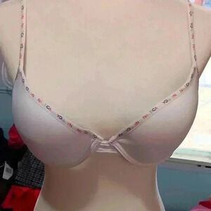 "NAUTICA" Women's White Underwired padded‎ Bra 38C